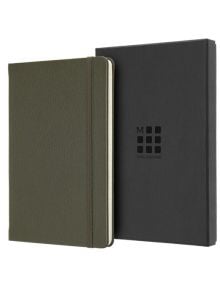 Тефтер - Leather Green, Кутия - Moleskine - Moleskine - Moleskine - Classic - 8058647620695