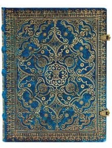 Тефтер Paperblanks - Azure Ultra, 18 х 23 см. - Paperblanks - Paperblanks - Жена, Мъж - Paperblanks - Equinoxe - 9781439726785