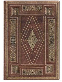 Тефтер Paperblanks - First Folio Midi, 13 х 18 см. - 1133975 - 1133974 - 1085518,1085620 - Paperblanks - Shakespeare’s Librar