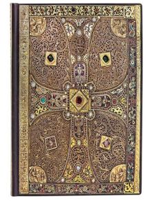 Тефтер Paperblanks - Lindau Mini, 9.5 х 14 см. - Paperblanks - Paperblanks - Жена, Мъж - Paperblanks - Lindau Gospels - 9781439764244