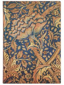 Тефтер Paperblanks - Morris Windrush Midi, 13 х 18 см. - Paperblanks - Paperblanks - Жена, Мъж - Paperblanks - William Morris - 9781439781050