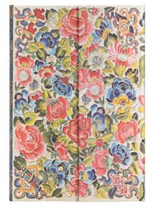 Тефтер Paperblanks - Pear Garden Mini, 10 х 14 см. - Paperblanks - Paperblanks - Жена - Paperblanks - Peking Opera Embroidery - 9781439781357