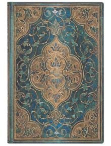 Тефтер Paperblanks - Turquoise Chronicles Mini, 9.5 х 14 см. - Paperblanks - Paperblanks - Жена, Мъж - Paperblanks - Turquoise Chronicles - 9781439782286