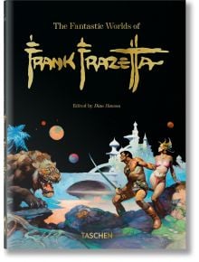 The Fantastic Worlds of Frank Frazetta, 45th Editon - Dian Hanson - Жена, Мъж - TASCHEN - 9783836597951