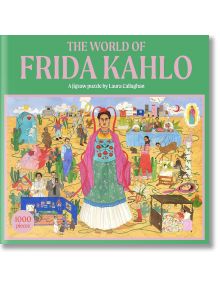 Пъзел Laurence King: The World of Frida Kahlo, 1000 части - Laurence King - Laurence King Publishing - 9781786274953