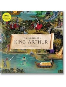 Пъзел Laurence King: The World of King Arthur, 1000 части - Tony Johns - Laurence King - Laurence King Publishing - 9781399604994