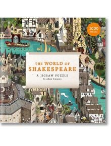 Пъзел Laurence King: The World of Shakespeare, 1000 части - Laurence King - Laurence King Publishing - 9781786274250