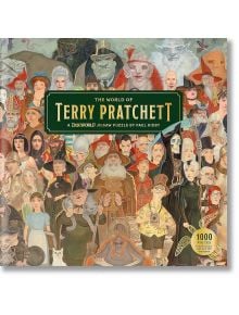 Пъзел Laurence King: The World of Terry Pratchett, 1000 части - Laurence King - Laurence King Publishing - 9781399620697