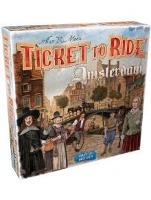 Настолна игра: Ticket To Ride Amsterdam - Days of Wonder - Days of Wonder - 824968200636