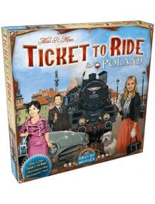 Разширение към настолна игра Ticket To Ride: Poland - Days of Wonder - Days of Wonder - 824968201305