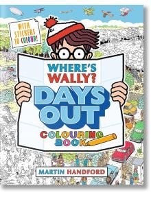 Where's Wally? Days Out: Colouring Book - Martin Handford - Walker Books - 5655 - 9781529507386