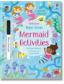 Wipe-Clean Mermaid Activities - Kristeen Robson - 1129388 - Usborne Publishing Ltd - 5655 - 9781801319195