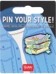 Значка Legami - Pin your style, Book lovers club - Legami - Legami - Момиче, Момче - Legami - Partners In Style - 8052694002671